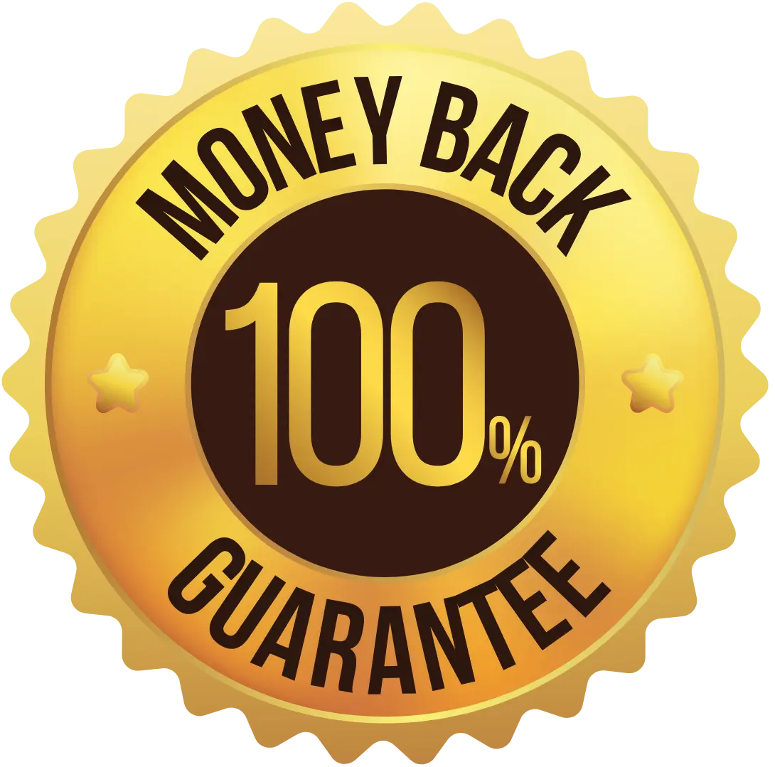 Claritox Pro guarantee badge